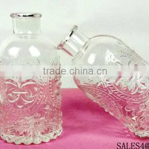 100ml Colorful Reed Glass Diffuser Bottles With Lid in Square Shape thumbnail-1