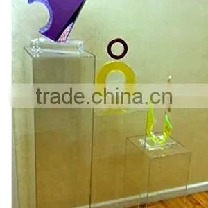 Clear Acrylic Pedestal 36" High x 12" Square thumbnail-1