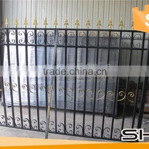 Decoration Wrought Iron Fence Panel thumbnail-6