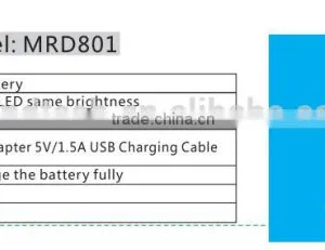 3W Portable Led Lights With Battery Inside for Emergency Situation thumbnail-4