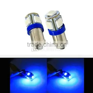 T4W BA9S 5 SMD 5630 5730 LED 5SMD 5LED License Plate Lights Instrument Lights Interior Bulbs DC 12V thumbnail-3