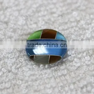 Colorful Gemstone Mosaic,gemstone Cuff Buttons thumbnail-1