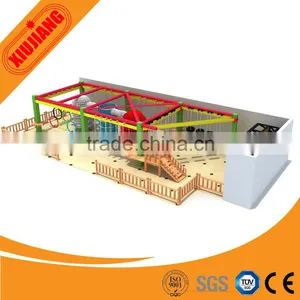 Xiujiang New Design Indoor Outdoor Challenge Equipment Climbing Nets for Kids thumbnail-1