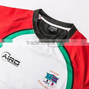 Wholesale Quality Custom Make Christmas Sublimated Rugby Jersey,sublimation Soccer Jersey thumbnail-4