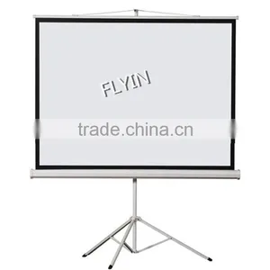 Multimedia Office Home Theater Use EU Warehouse * 100 Inch Matt White Projector Screen thumbnail-1