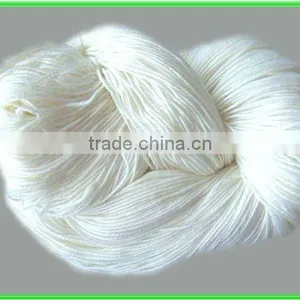 High Bulk Semi-matt White 100% Acrylic Yarn thumbnail-1