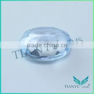 105# Oval Shape Aquamarine Green Spinel Loose Stones thumbnail-3
