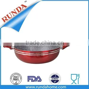Metallic Coating Deep Frying Pan WOK thumbnail-1