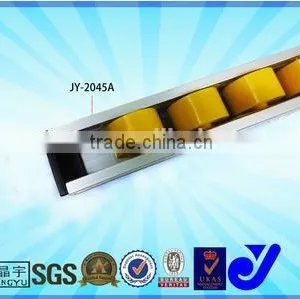 JY-2045A|Vibrating Aluminum Roller Track|Motorized Conveyor Rail|Machinery Transport Roller thumbnail-1