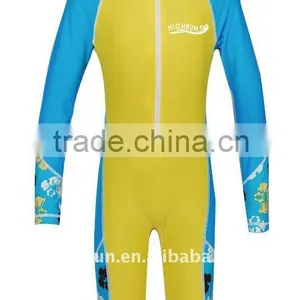 (Hot Selling)Children Sun Protection UPF50+ Long Sleeve Suit/ Rash Shirt thumbnail-1