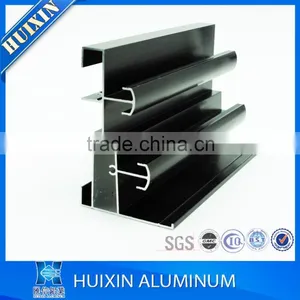 Good Looking Anodized Bronze Aluminum Extrusion Profile for Door Frame thumbnail-3