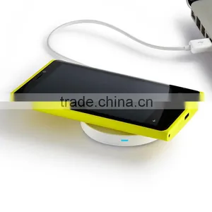 Stylish Mini Qi Standard Wireless Charging Pad Single Coil Qi Charger For Qi-Enabled Phones thumbnail-6