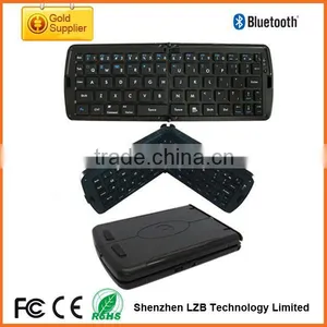 Ultra Slim Flat Keyboard, Foldable Bluetooth Keyboard for Iphone/ipad/tablet thumbnail-1
