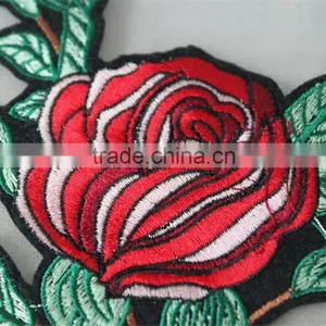 Hot Sale Iron-on Flower Applique Embroidery Patch for Wedding thumbnail-4