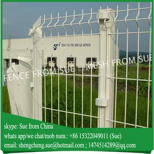1700mm Height Iron Wire 3d Fence for Villa thumbnail-2