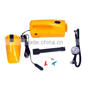 Kawachi 2 in 1 12V Vacuum Cleaner With 300 PSI Tire Inflator Compressor thumbnail-2