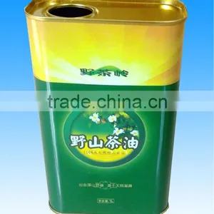 1L Camellia Oil Tin Can thumbnail-3