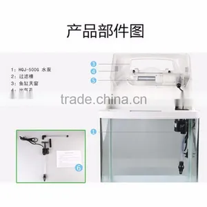 Pleasing Glass Aquarium Fish Tank thumbnail-6