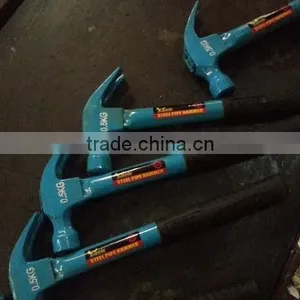 Drop Forged Claw Hammer With Colorful Tube Handle thumbnail-2
