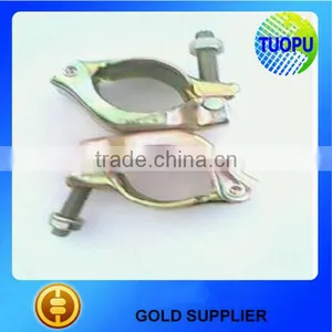 China Construction Galvanzied Double Scaffolding Clamp Swivel Coupler Stamped JIS Scaffolding Clamp Coupler for Sale thumbnail-6