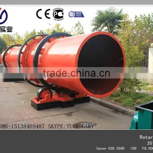 Shanghai Yuke Sludge/Clay/Gypsum Rotary Dryer/Rotary Drum Dryer/Rotary Cyclinder Dryer thumbnail-1