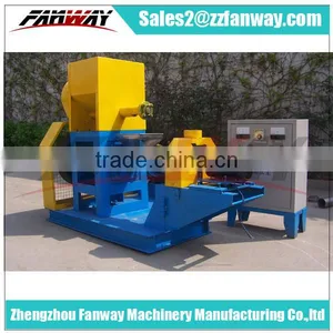 Fanway Manufacture Single Screw Fish Feed Pellets Machinery, Feed Pellets Extruder thumbnail-5