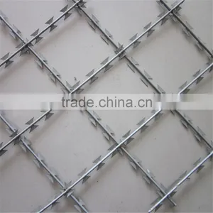 Iron Wire Material and Barbed Wire Coil Type Razor Barbed Wire thumbnail-5
