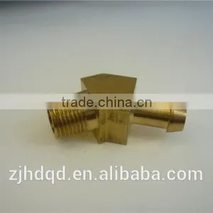NPT Brass Male Thread Elbow Hose Barb Fitting thumbnail-1