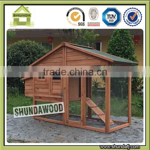 Outdoor Industrial Wooden Hen House thumbnail-1