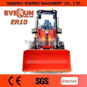 Er10 (1.0Ton) Mini Front End Loader With Hydraulic Pallet Forks thumbnail-4