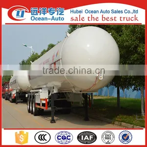 China Supplier Hot Sale Tri-axle LPG Tank Trailer thumbnail-1