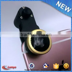 Gadget 2016 Innovative Wide Angle Lens for Mobile Phone Camera 3 in 1 Fish Eye Lens thumbnail-6