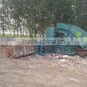 Automatic Horizontal Hydraulic Baler,cardboard Baling Press Machine XS4-125T thumbnail-2