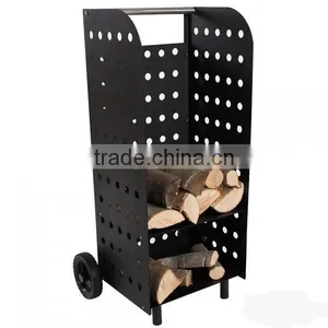 Indoor Metal Firewood Storage Rack for Sale thumbnail-3
