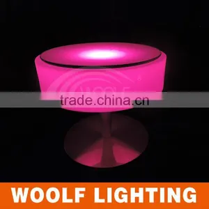 Multi Shapes and Sizes Indoor and Outdoor Rechargeable Decorative LED Bar Square Cocktail Table Dinner Table thumbnail-2