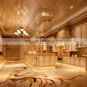 Luxurious 3D Rendering Villa Living Room Design thumbnail-4