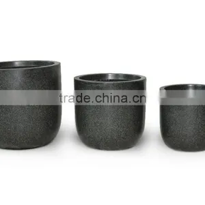 Sandstone Round Outside Garden Nursery Plant Pot thumbnail-2