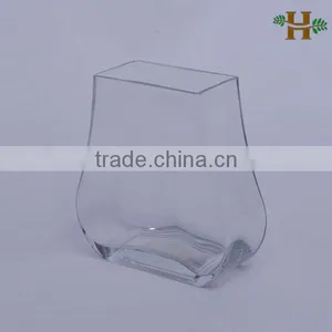 Clear Small Glass Vases for Flower Arrangements, Cheap Clear Glass Vases Wholesale thumbnail-1