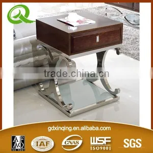 D329 Cheap Living Room Furniture Marble Side Table Cube Side Table thumbnail-3