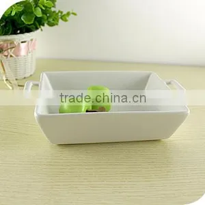 China Factory Suppliers Custom Dinnerware Ceramic Food Serving Tray thumbnail-1