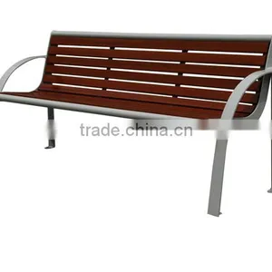 Street Furniture Wooden Bench thumbnail-4