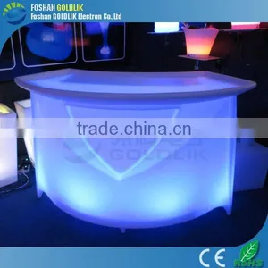 Music Control PE Waterpoof RGB Lighted Illuminous Juice Bar Counter for Sale thumbnail-1