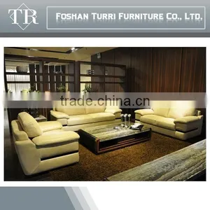 Genuine Leather L Shape Sofa,Pure Leather Sofa Set thumbnail-6