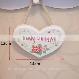 2016 Creative Decoative Wood Door Hanger/doorplate for Birth Gift/home Accessories With Factory Price thumbnail-3