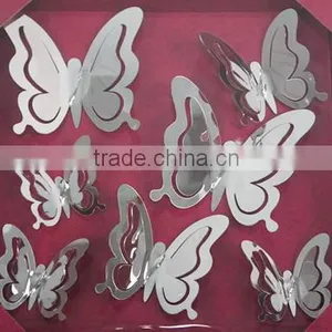 3D Acrylic Bathroom Decoration Butterfly thumbnail-1