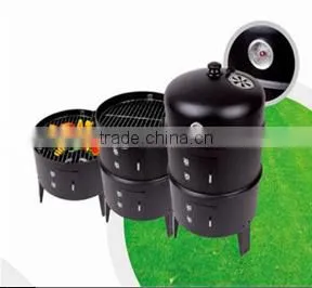 2016 New Outdoor Barbecue Smoker Grill Garden Charcoal BBQ Grill thumbnail-2