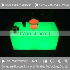 Customize Make PE Plastic Led Home Bar Furniture thumbnail-3
