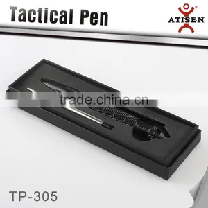 Tactical First Line Self Defense Writable Black Ink Pen With Pocket Clip thumbnail-3