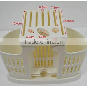 Non-toxic Plastic Kitchen Utensils /tool Holder Flatware Organizer , Tableware Tool Storage Rack thumbnail-2