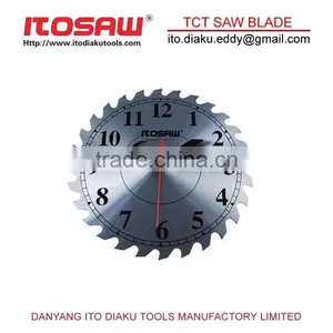 Saw Blade Clock, Saw Clock thumbnail-1